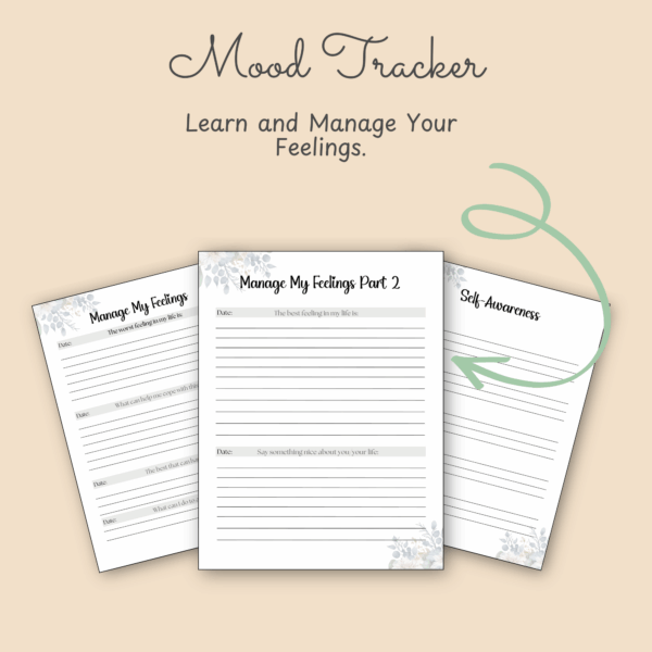 Guided Gratitude Journal Printable | Self-Care Journal - Image 4
