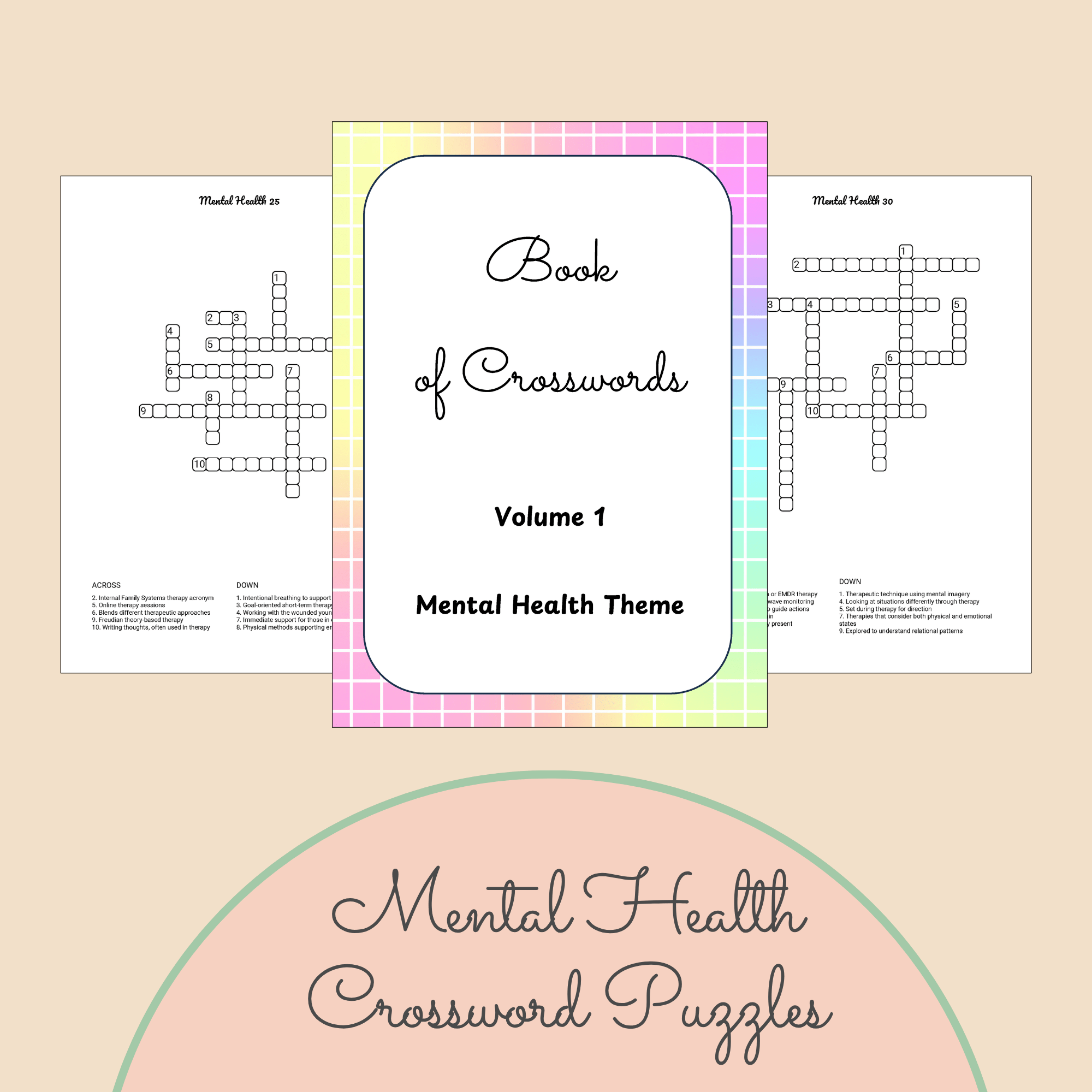 mental health crossword book version 1