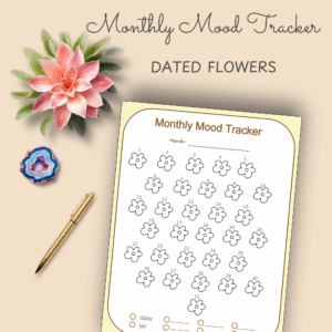 Date Monthly Mood Tracker