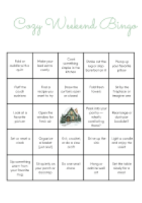 Cozy Home Bingo