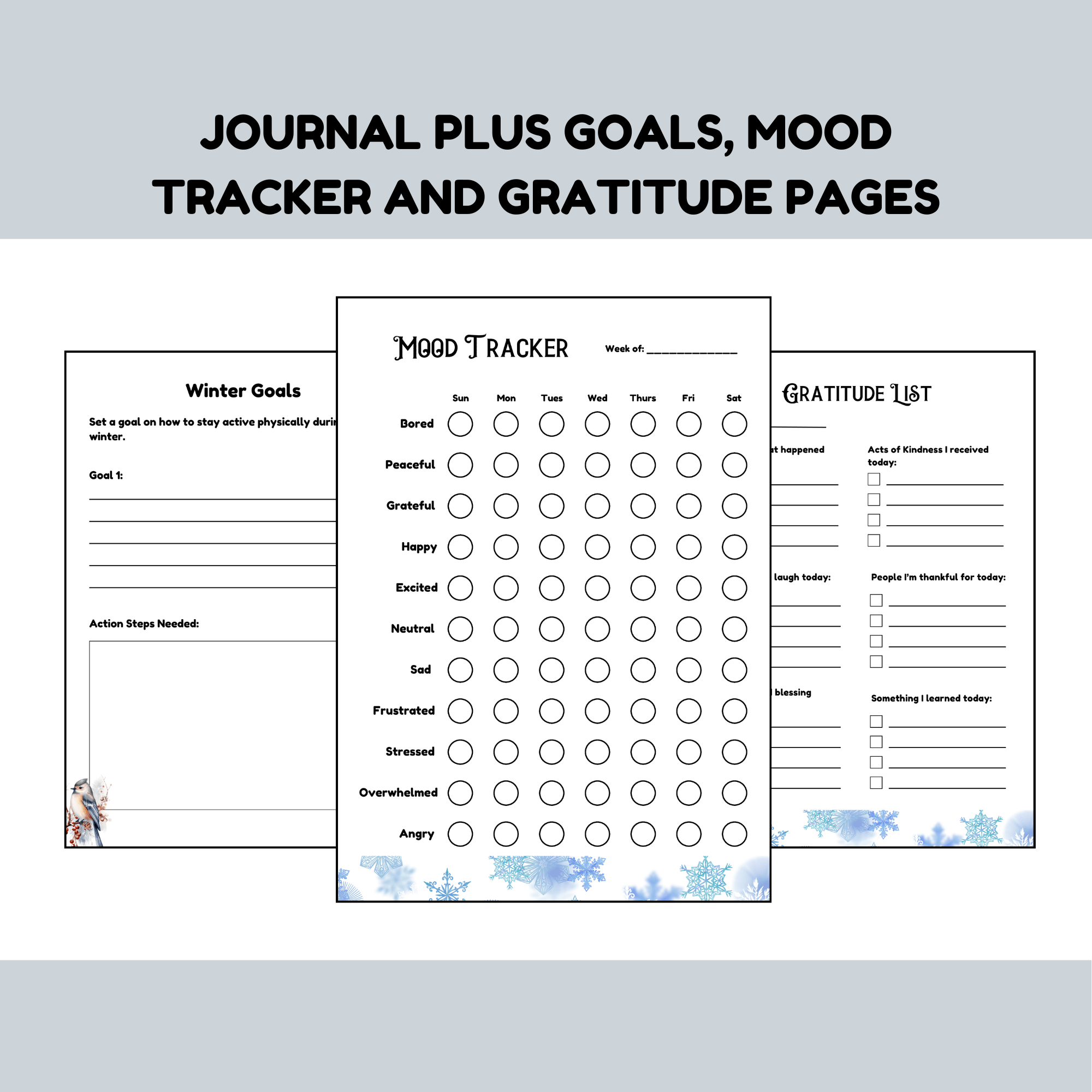 ❄️ 2025 Winter Journal – A Cozy & Reflective Seasonal Companion - Image 7