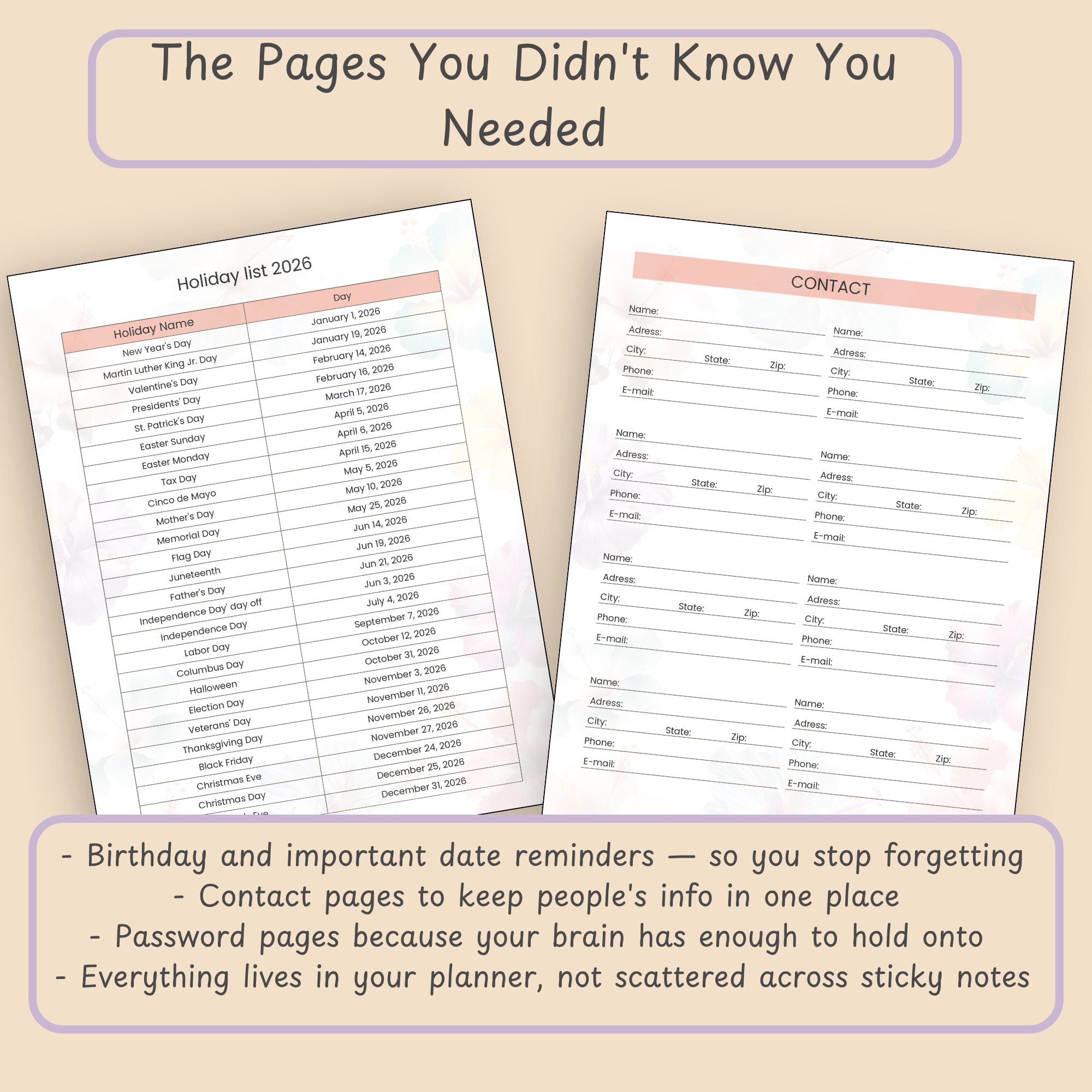 18-month-planner-holiday-list-contact-pages-printable