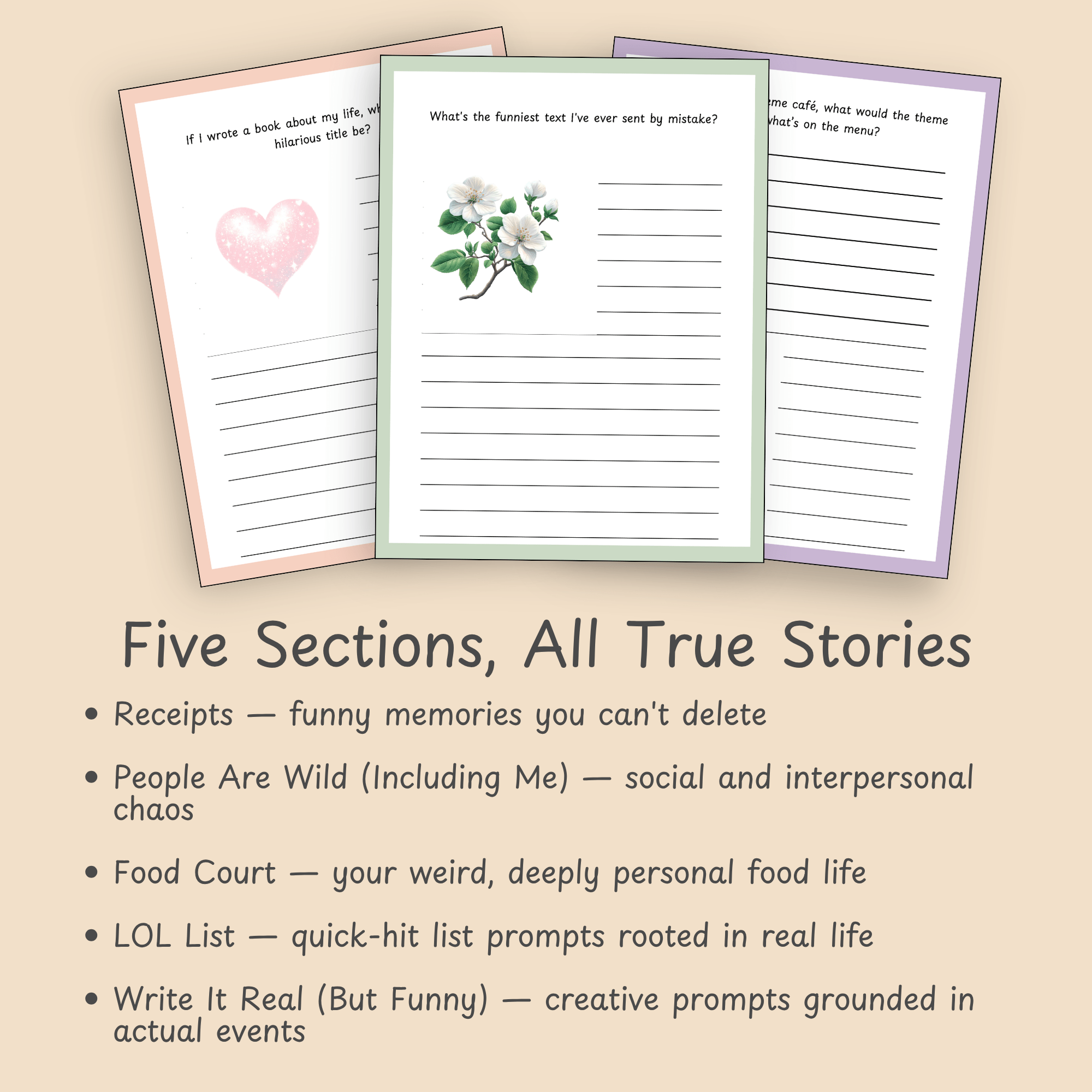 Funny Unhinged Imagination Journal Seriously Though LOL Printable - Image 5