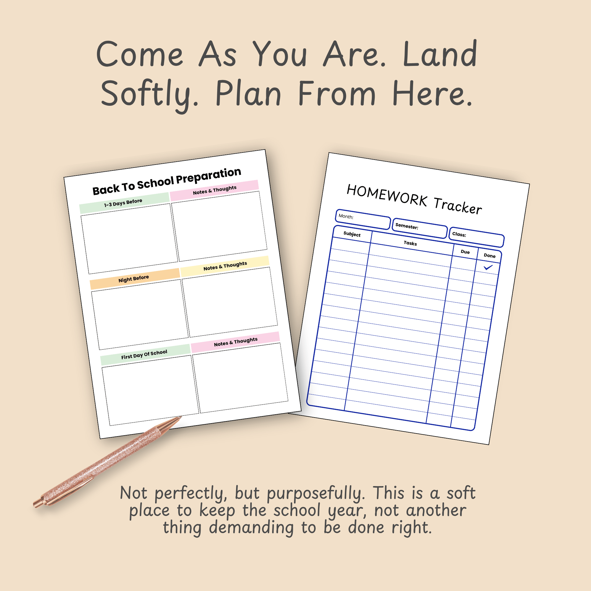 2026 to 2027 Back to School Planner Printable for Busy Parents - Image 10