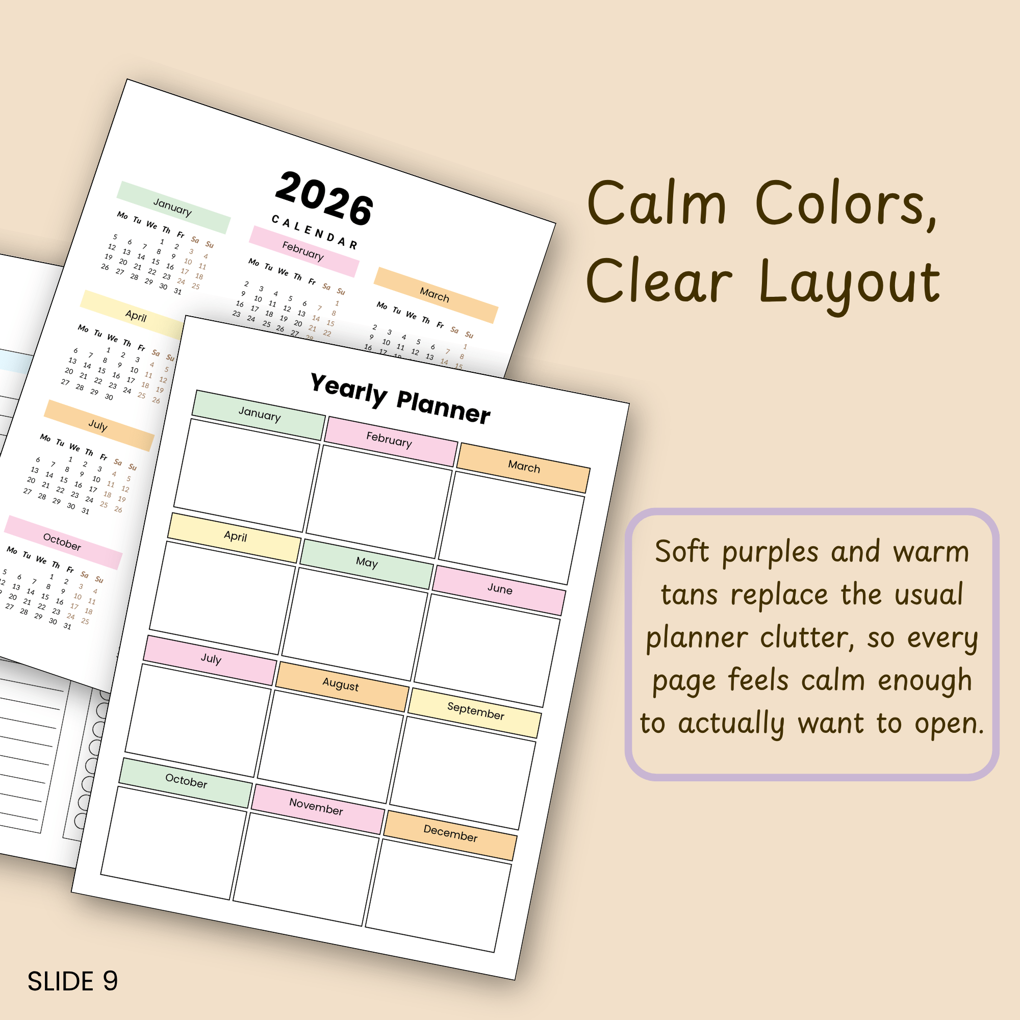 Lifestyle mockup of the Back to School Planner styled for busy parents managing a school year.